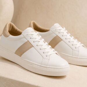 Buty Exelite Lucia Beige Line Sneakers